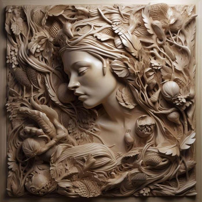 نموذج ثلاثي الأبعاد لآلة CNC 3D Art 